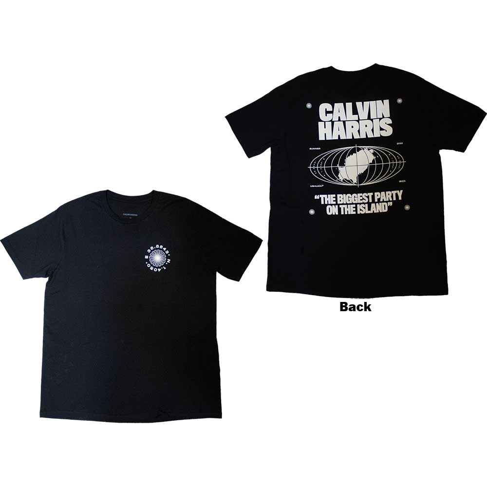 Calvin Harris Ibiza Map [T-Shirt]