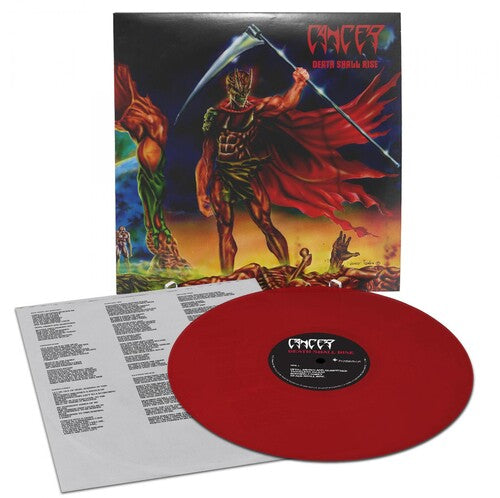 Cancer - Death Shall Rise (Limited Edition, Red Colored Vinyl) [Import] [Vinyl] Vinyl Record