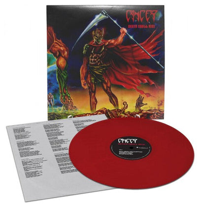 Cancer - Death Shall Rise (Limited Edition, Red Colored Vinyl) [Import] [Vinyl] Vinyl Record