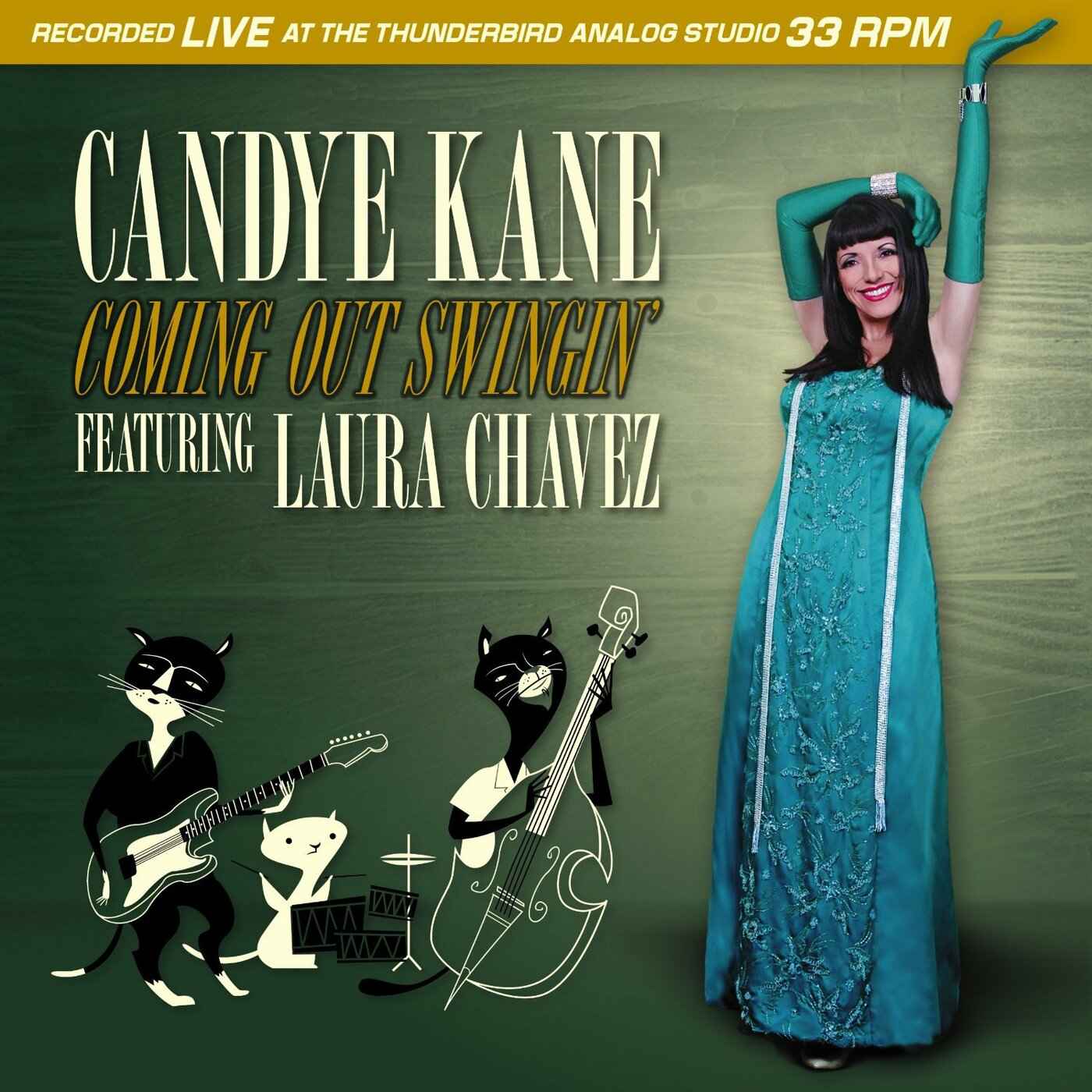 Candye Feat. Laura Chavez Kane - Coming Out Swingin [CD] Music CD