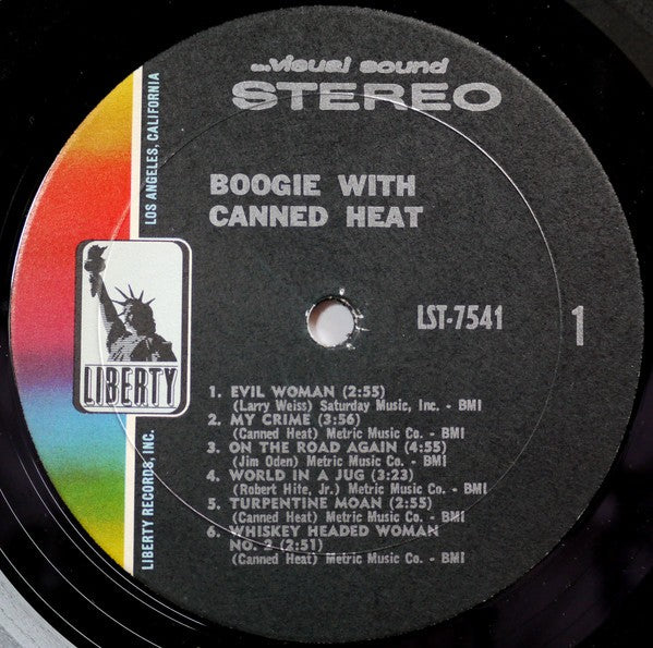 Canned Heat – Boogie With Canned Heat (LP Vinyl) Vinyl Record