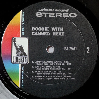 Canned Heat – Boogie With Canned Heat (LP Vinyl) Vinyl Record