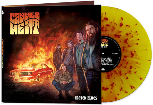 Heated Blues (red & Yellow Splatter) (Colored Vinyl, Red, Yellow, Gatefold LP Jacket, Remastered) Vinyl Record