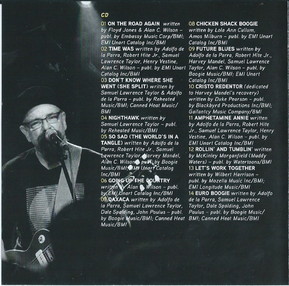 Canned Heat – Songs from the Road (CD & DVD)