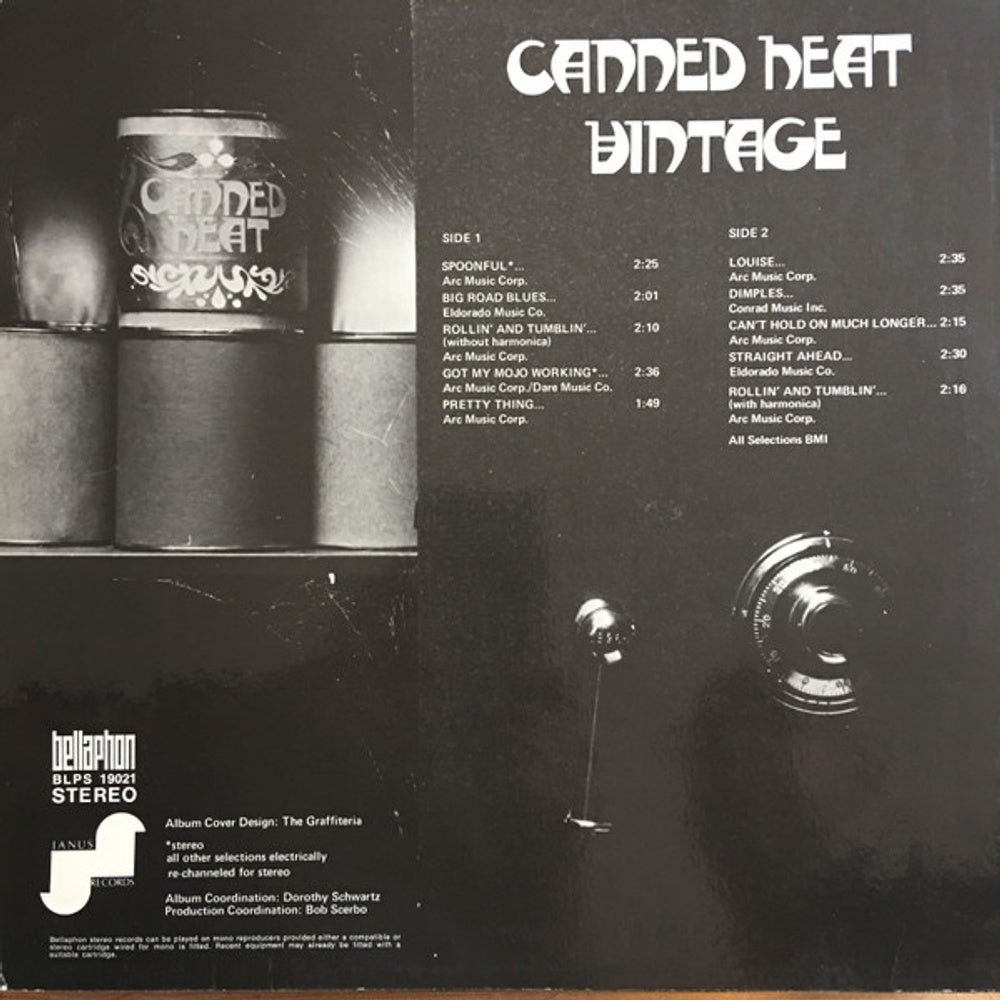 Canned Heat – Vintage Music CD