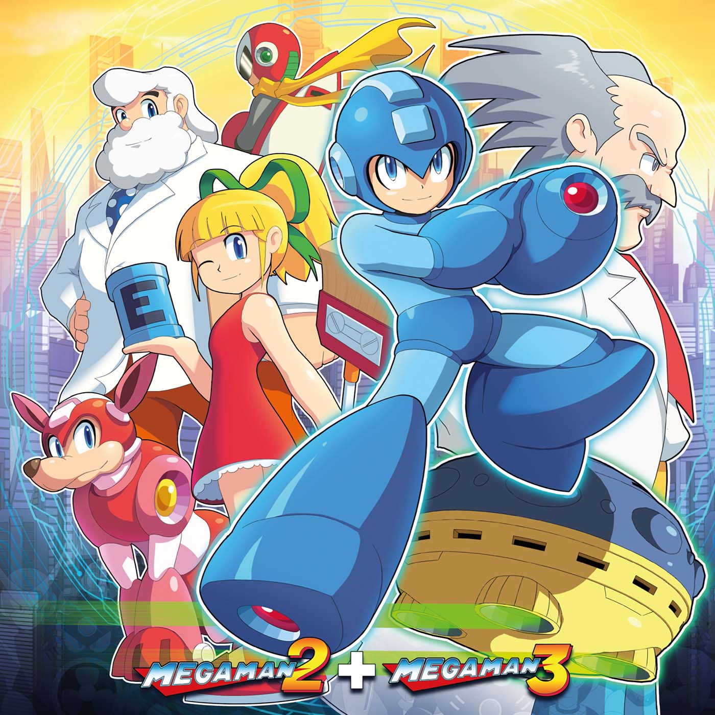 Mega Man 2 & 3 (Original Soundtrack) Vinyl Record