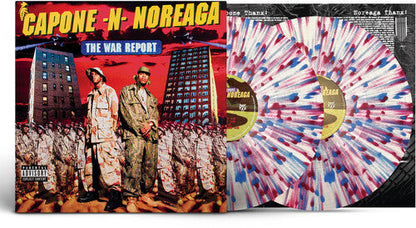 The War Report (Clear Vinyl with Red & Blue Splatter Vinyl) [Explicit Content] (2 LP) Vinyl Record