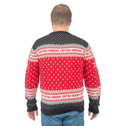 Captain Morgan The Standing Captain Ugly Christmas Sweater
