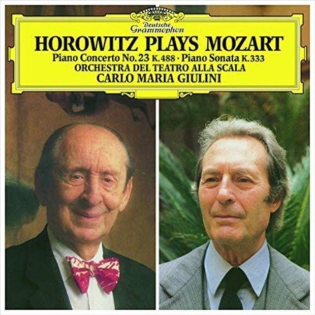Horowitz Plays Mozart Vinyl Record