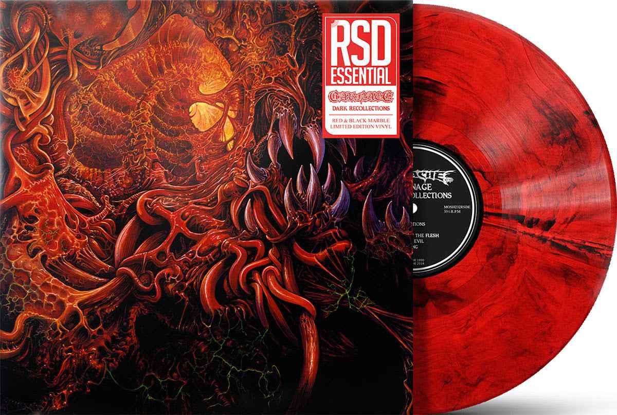 PRE-ORDER Carnage - Dark Recollections (Indie Exclusive) [Red & Black Marble Vinyl] [Vinyl] Vinyl Record