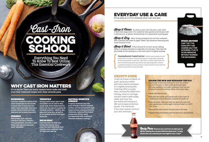 Cooking with Cast Iron - Savor the Season, 60+ Delicious Homestyle Recipes