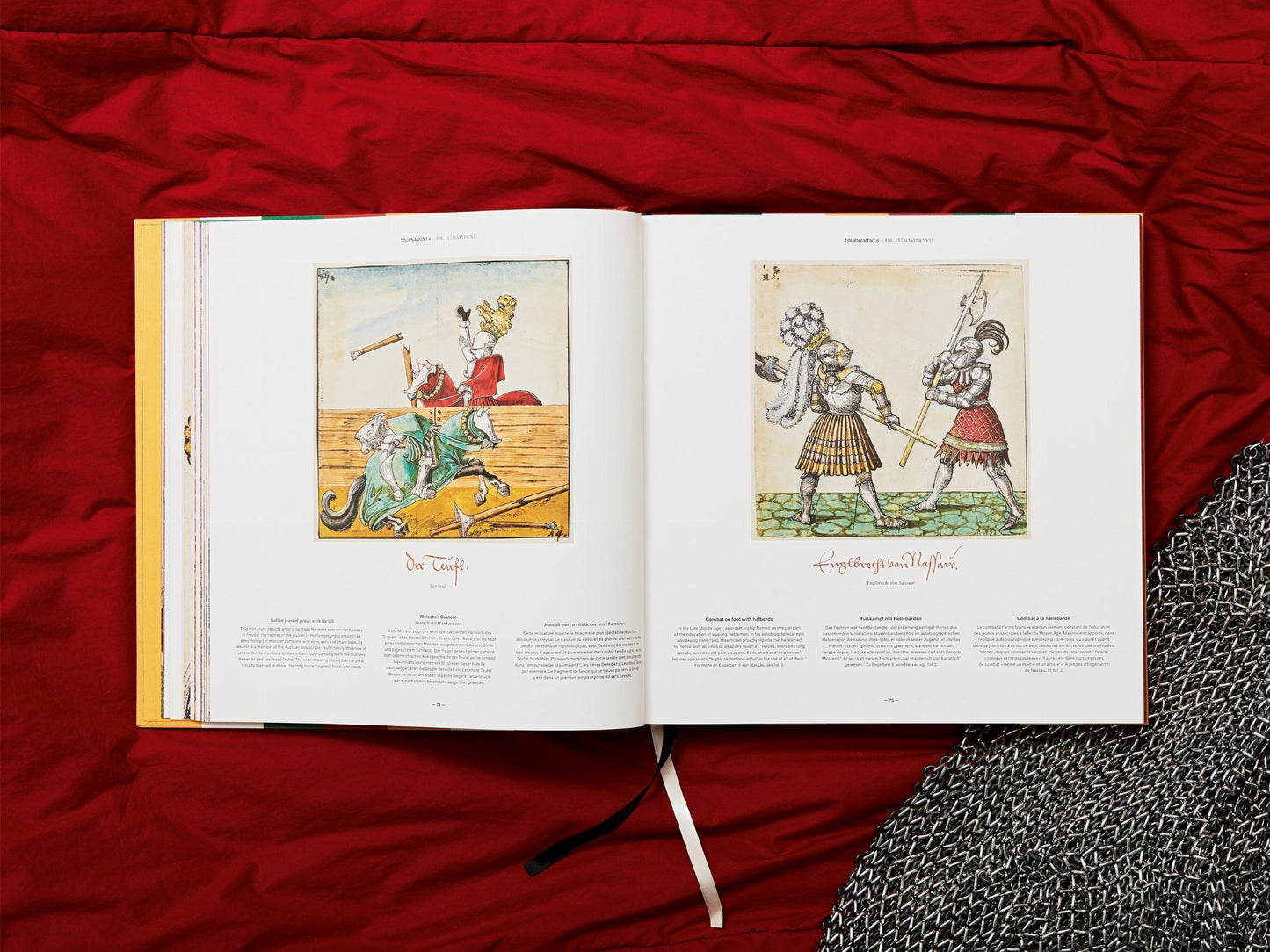 Freydal. Medieval Games. The Book of Tournaments of Emperor Maximilian I (German, French, English) Book