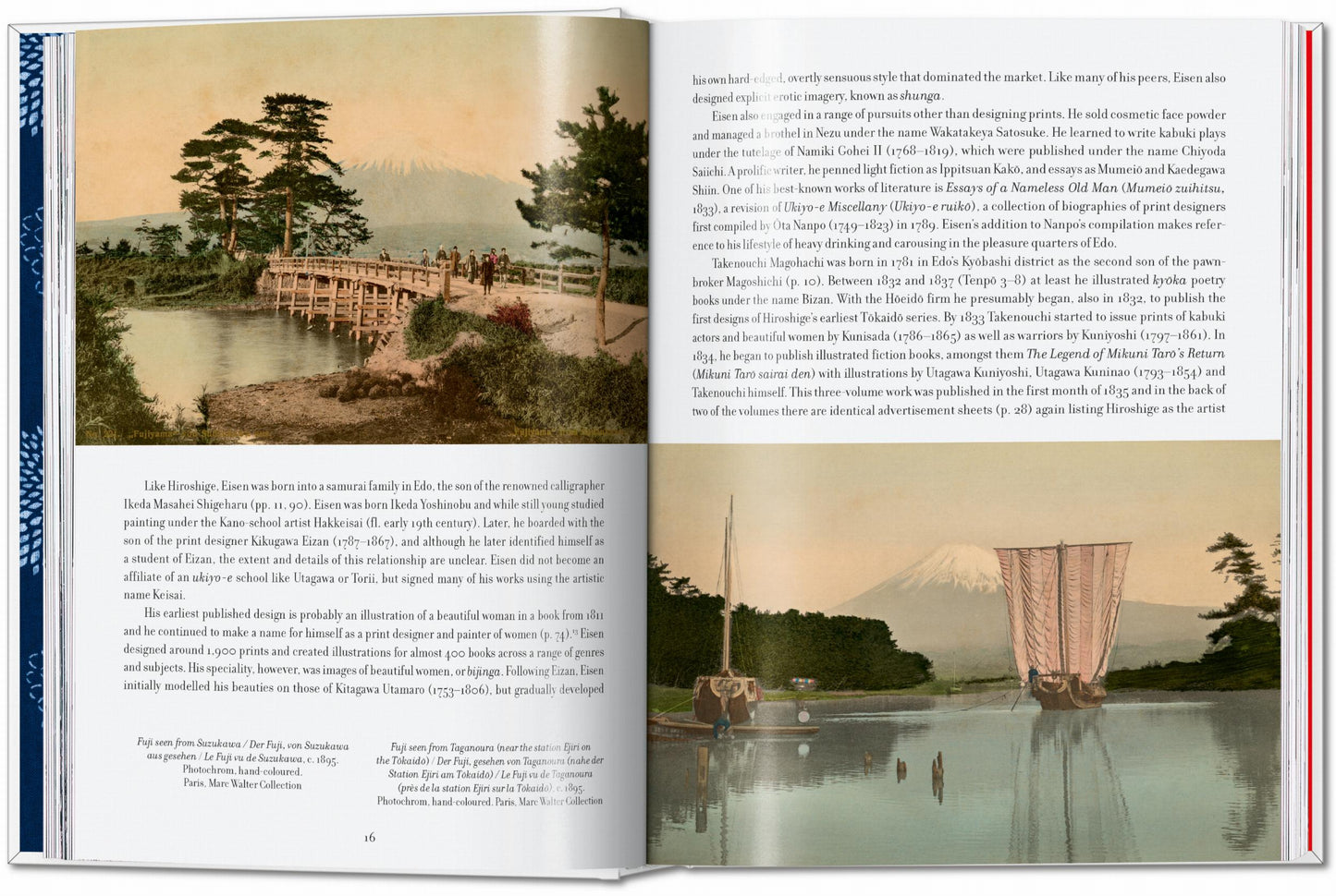 Hiroshige & Eisen. The Sixty-Nine Stations along the Kisokaido. 40th Ed. (German, French, English) Book