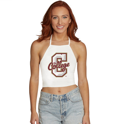 College of Charleston White Womens Halter Top Officially Licensed