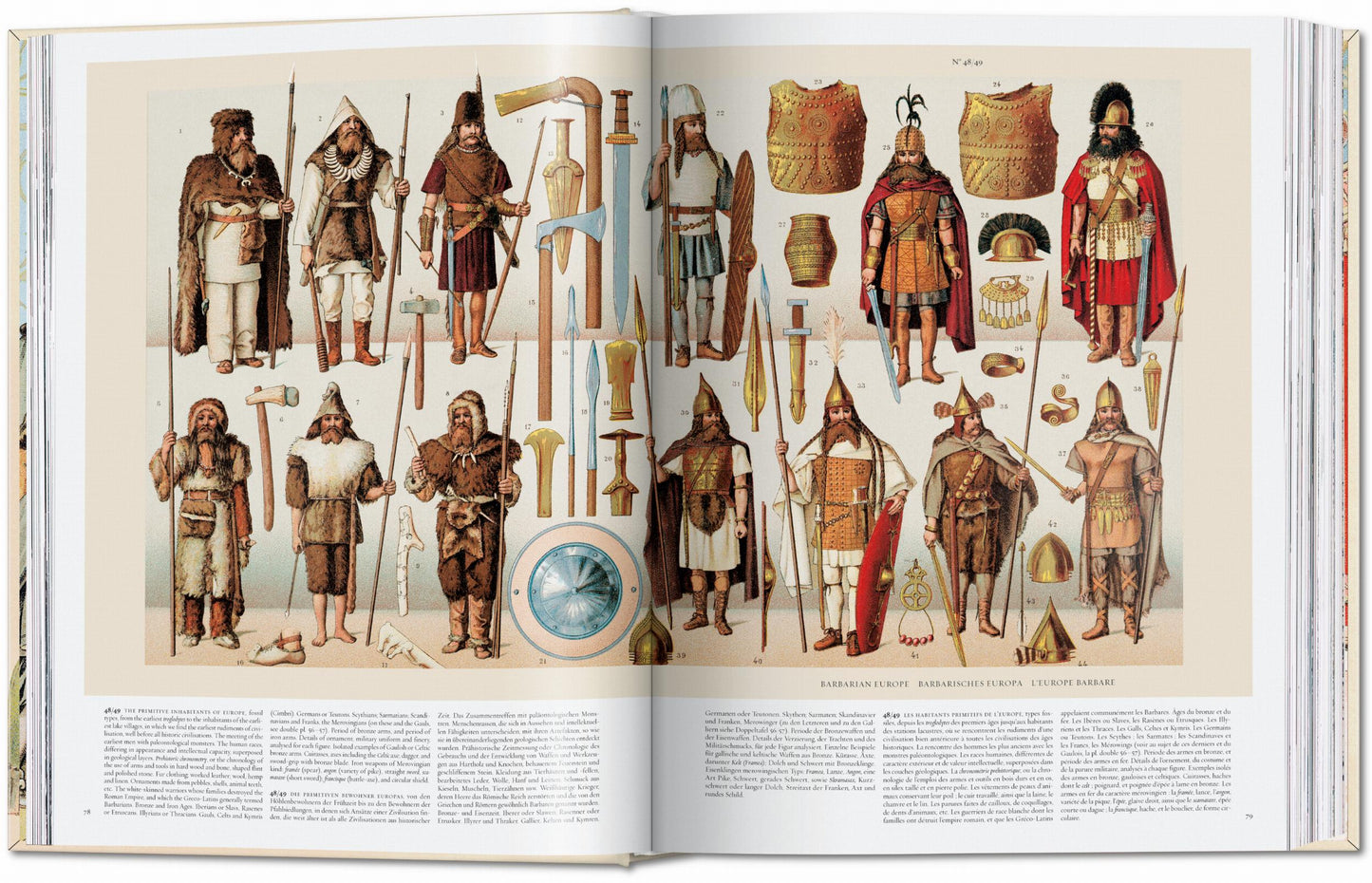 Racinet. The Complete Costume History (German, French, English) Book