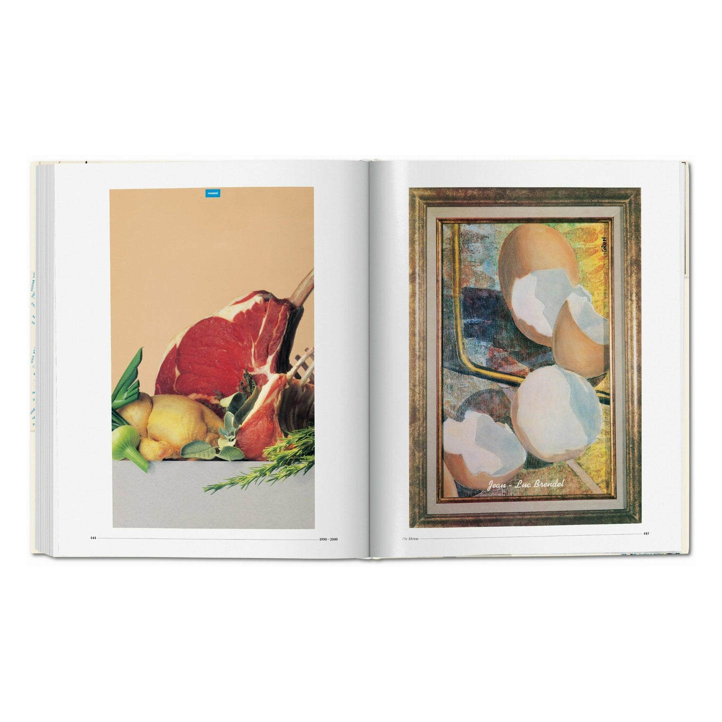 Menu Design in Europe (German, French, English) Book