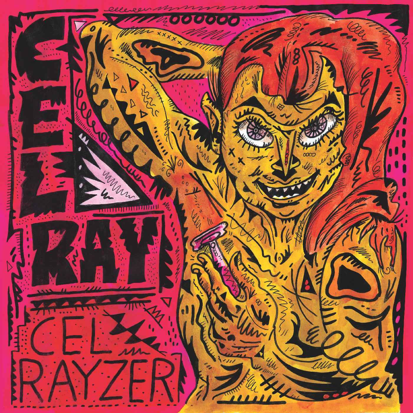 Cel Ray - Cel Rayzer (Mustard Yellow Vinyl) [Vinyl] Vinyl Record