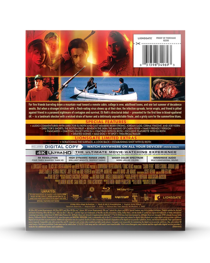 Cabin Fever - Limited Edition Steelbook (4K Ultra HD + Blu-ray + Digital)