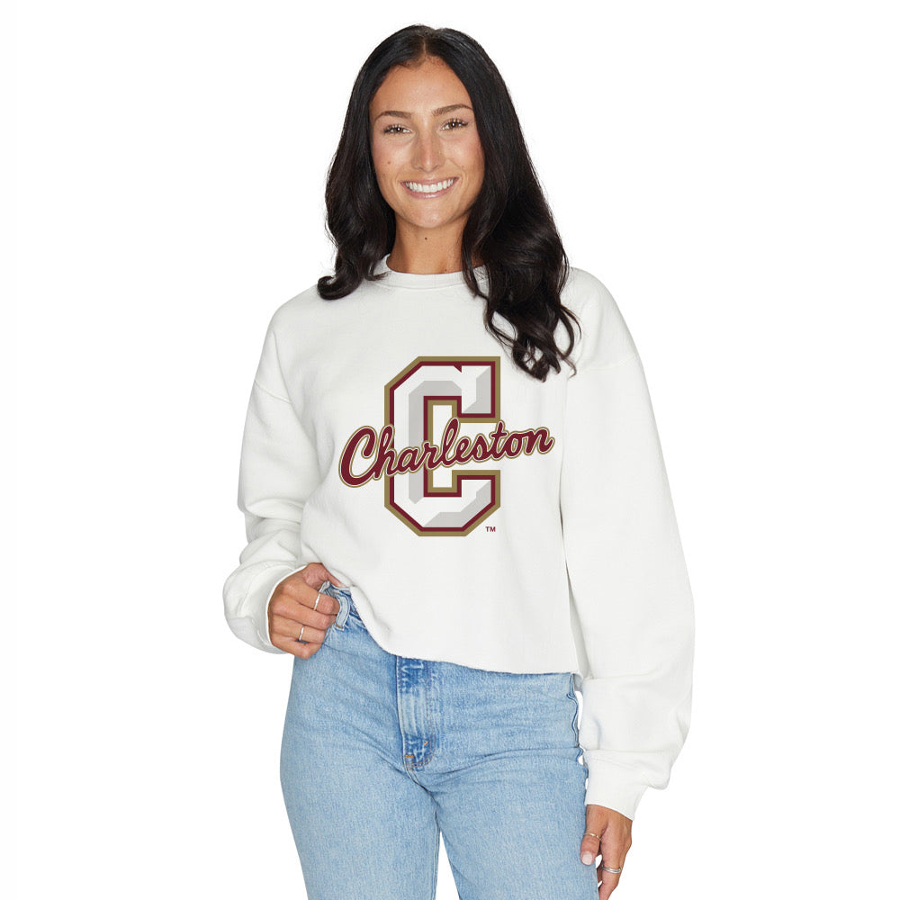 College of Charleston Womens Crewneck Officially Licensed