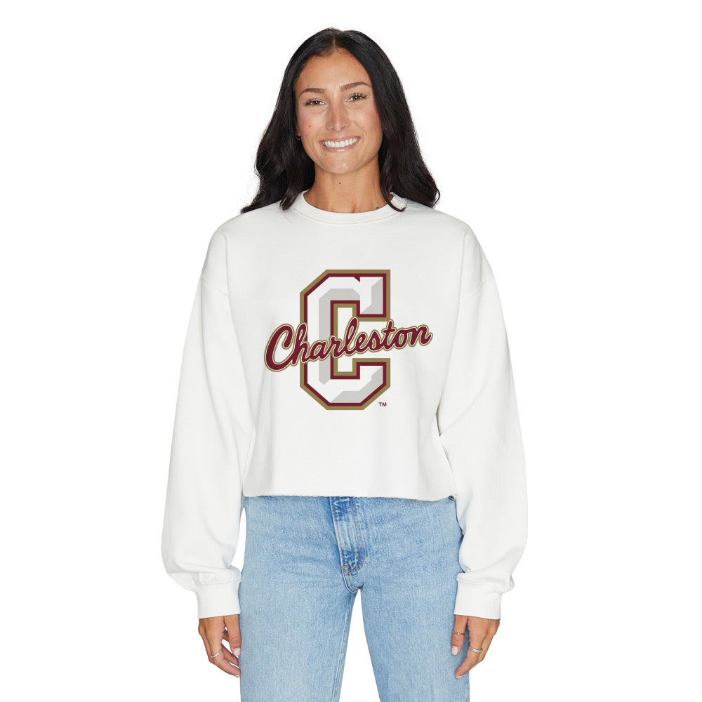 College of Charleston Womens Crewneck Officially Licensed