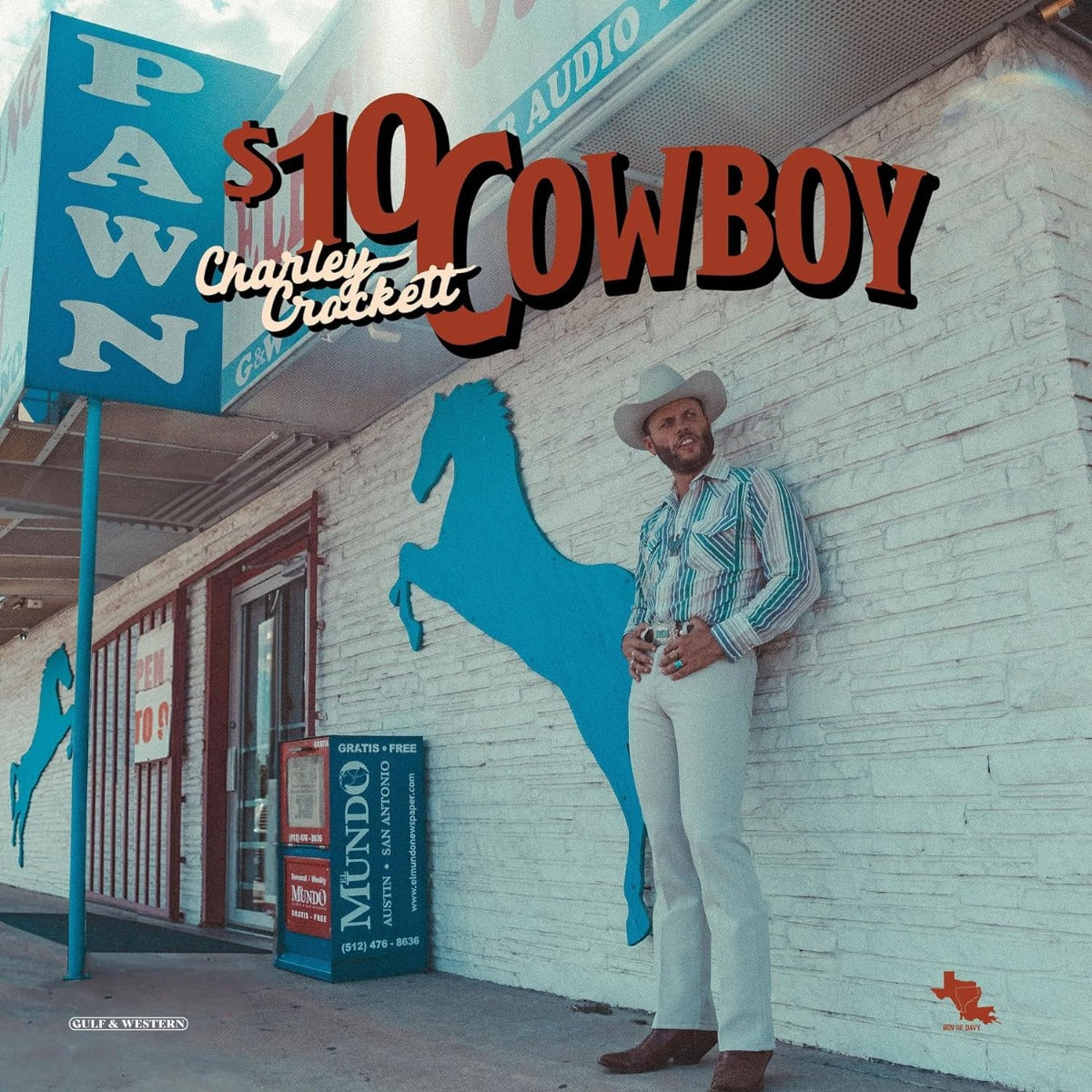 Charley Crockett - $10 Cowboy [Vinyl] Vinyl Record
