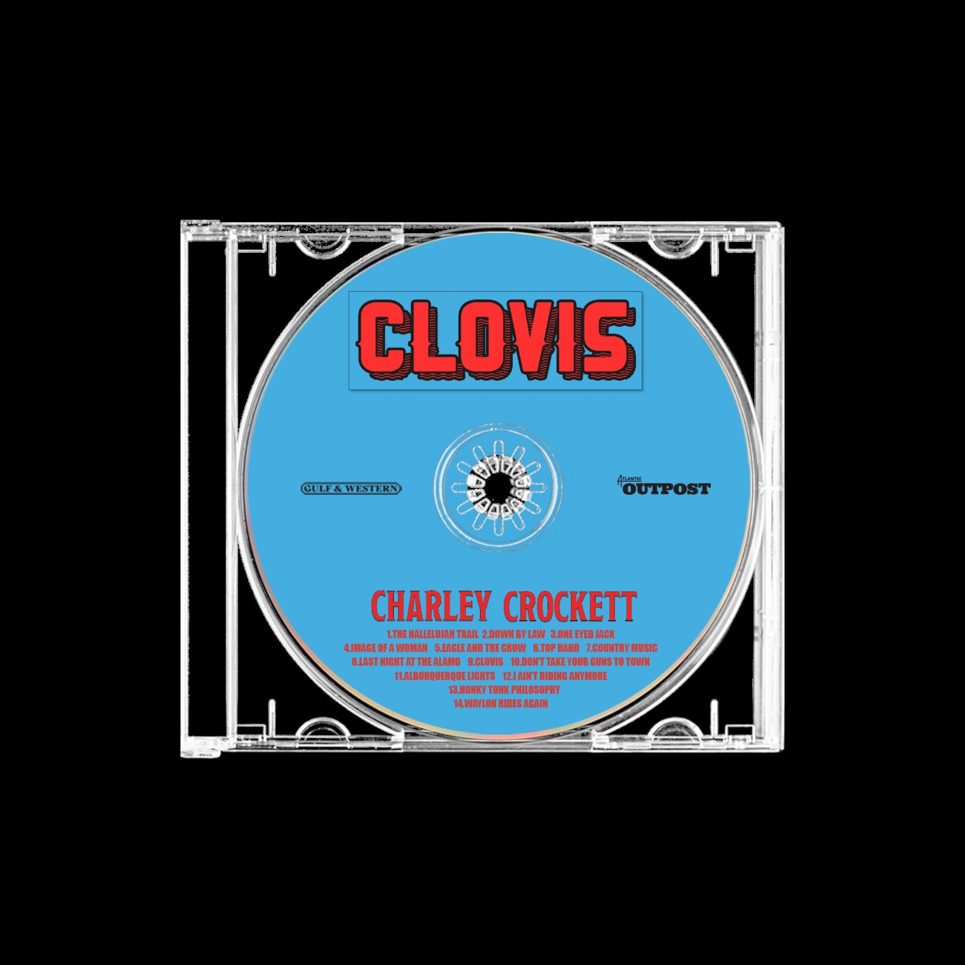 PRE-ORDER Charley Crockett - Clovis (Indie Exclusive) [Clear Jewel Case] [CD] Music CD