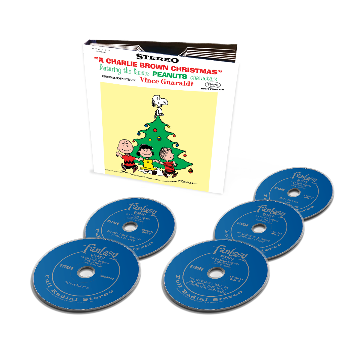 A Charlie Brown Christmas: Super Deluxe Edition (4-CD + Blu-Ray Audio Disc) Music CD