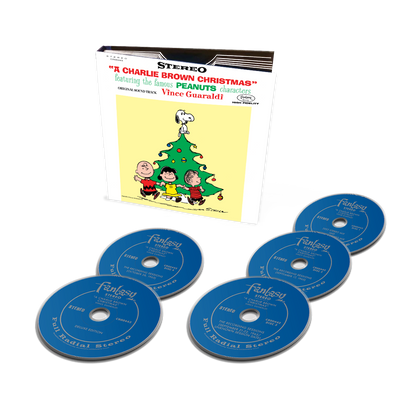 A Charlie Brown Christmas: Super Deluxe Edition (4-CD + Blu-Ray Audio Disc) Music CD