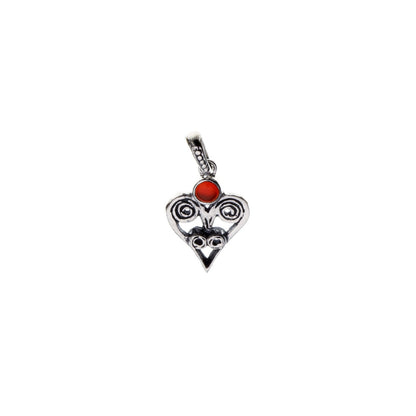 Barnes Metalwork Sterling Silver Birthstone Heart Charms