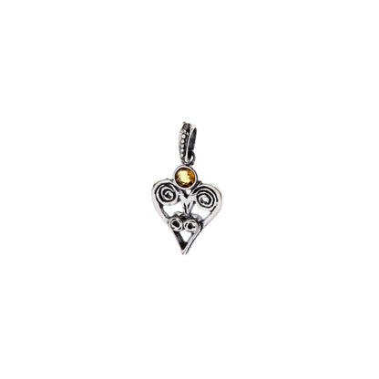 Barnes Metalwork Sterling Silver Birthstone Heart Charms