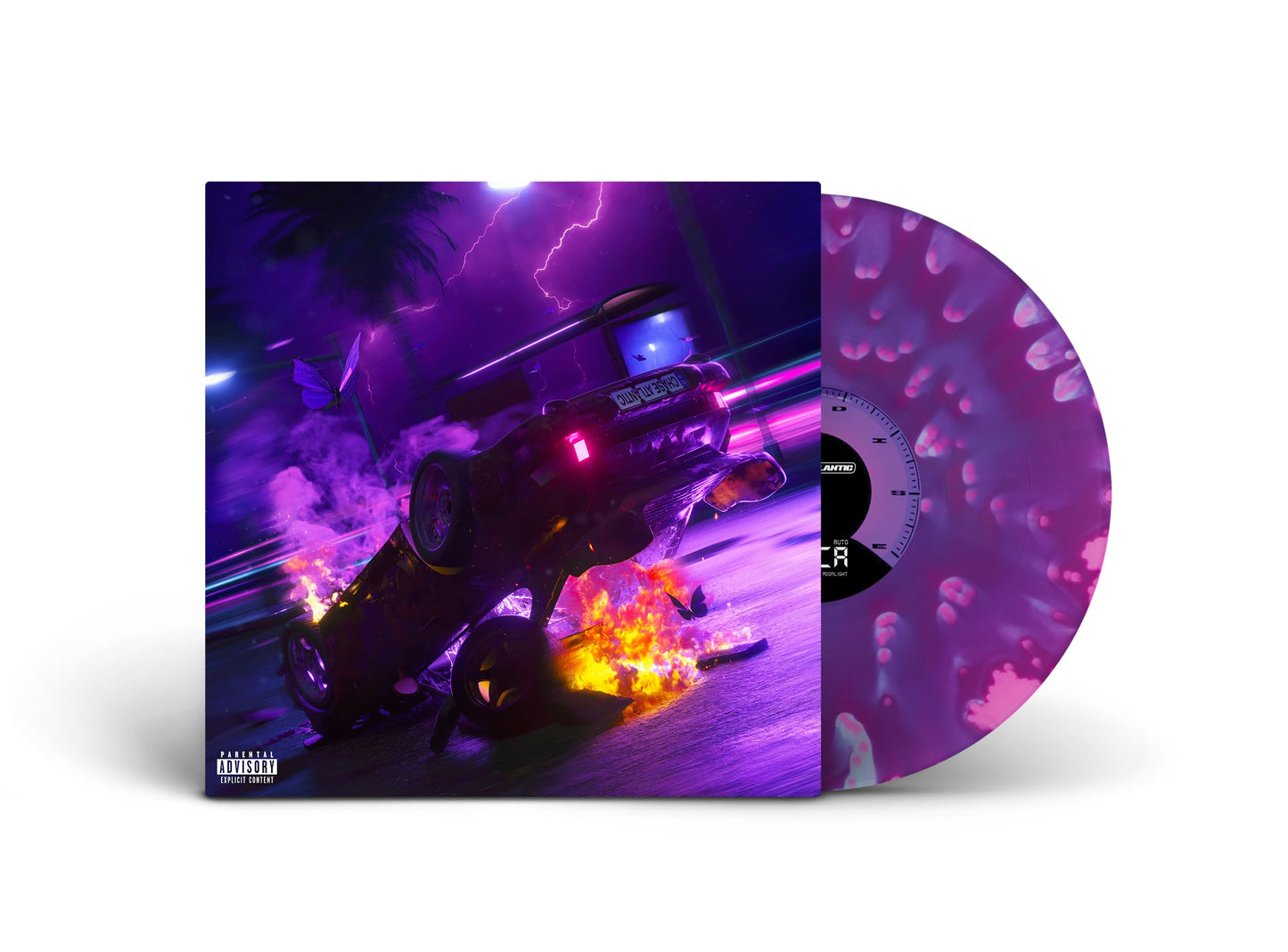 Paradise [Black Ice/Pink/Blue Splatter 12" Ep] [Vinyl] Vinyl Record
