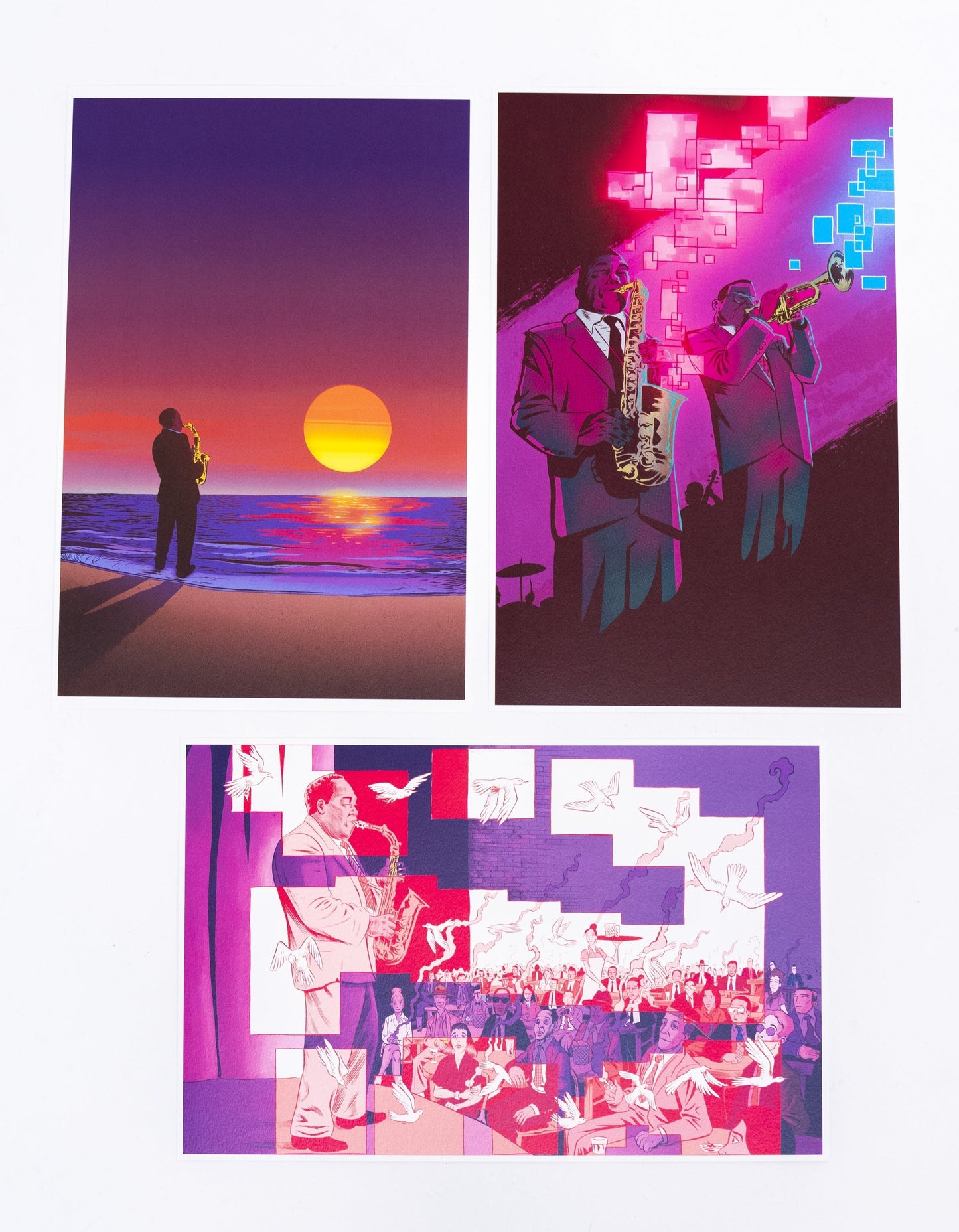 Dave Chisholm 3-Book Deluxe Bundle Miles Davis, Blue Note Records & Charlie Paker Book