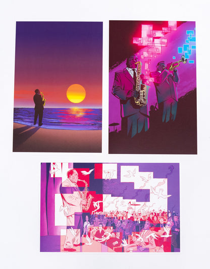 Dave Chisholm 3-Book Deluxe Bundle Miles Davis, Blue Note Records & Charlie Paker Book