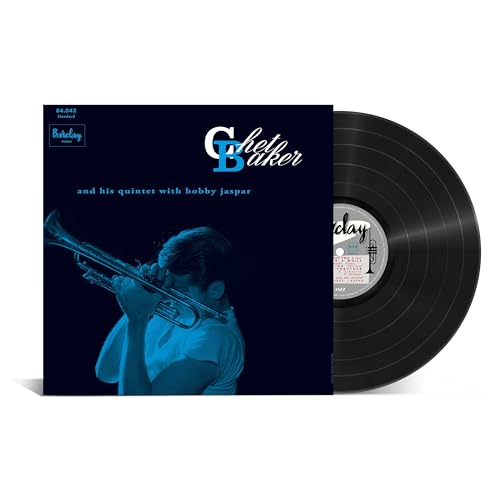 Chet Baker And His Quintet With Bobby Jaspar (Chet Baker In Paris, Vol. 3) [LP] [Vinyl] Vinyl Record