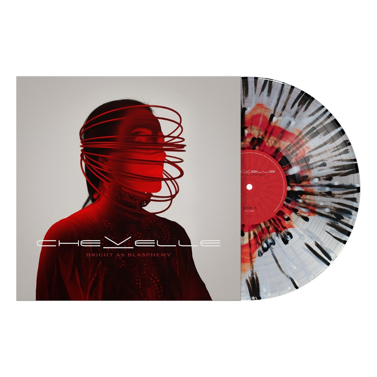 Bright As Blasphemy (Indie Exclusive) (Ruby/Clear/White-Black Splatter Vinyl) Vinyl Record