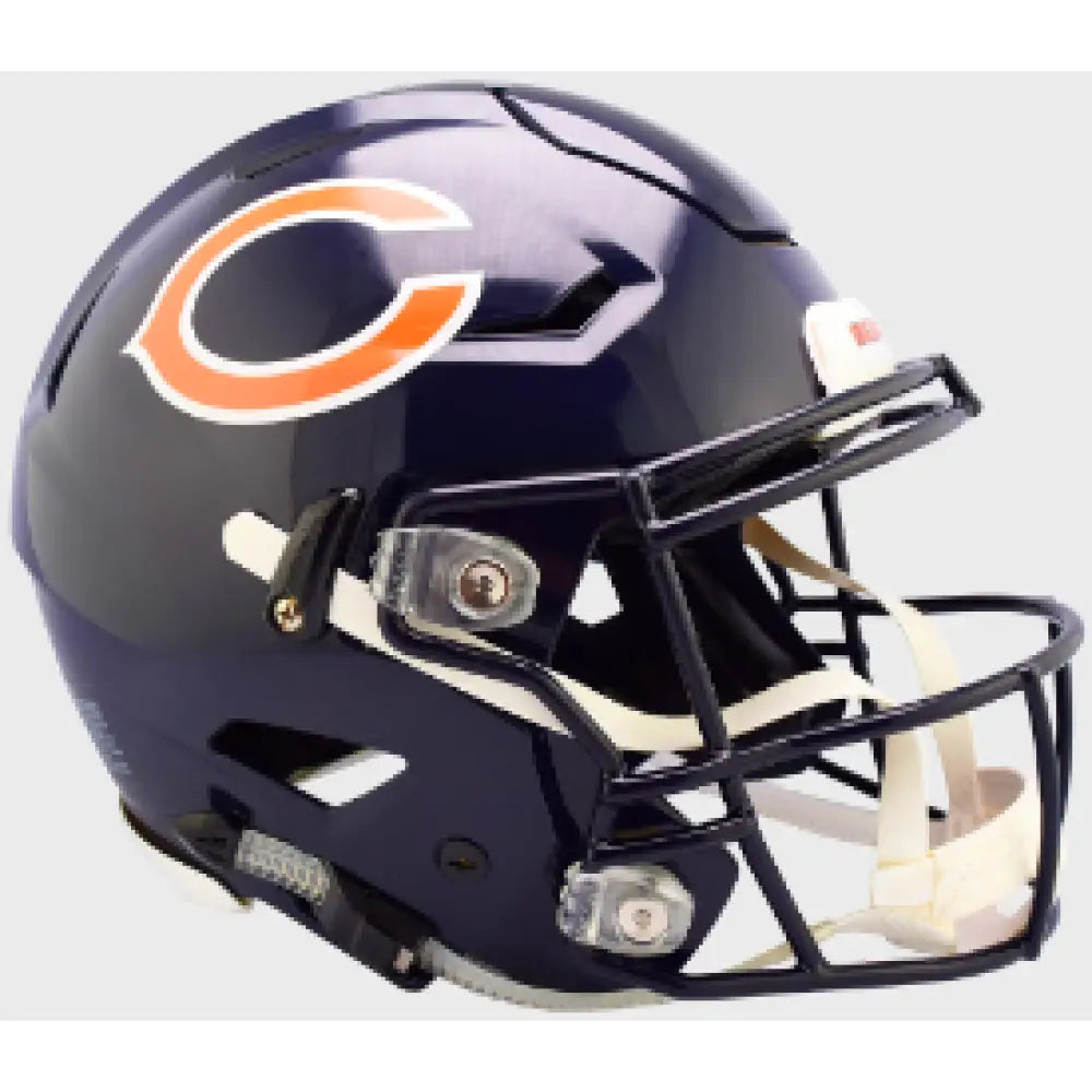 Chicago Bears Full Size Authentic SpeedFlex Football Helmet - NFL