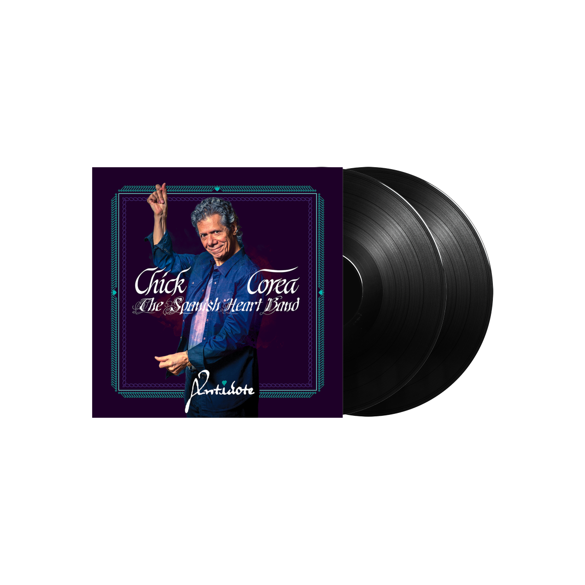 Chick Corea The Spanish Heart Band - Antidote - Black Vinyl 2 LP Vinyl Record