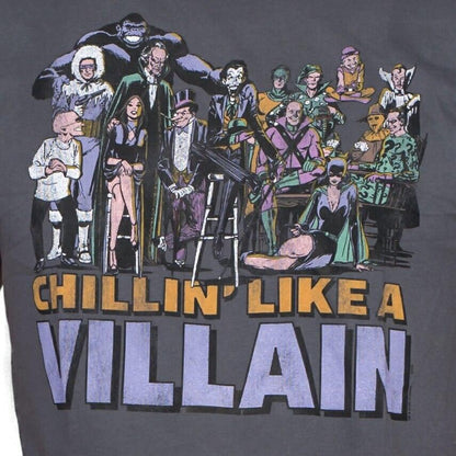 DC Comics Chillin Like a Villian T Shirt Officially Licensed