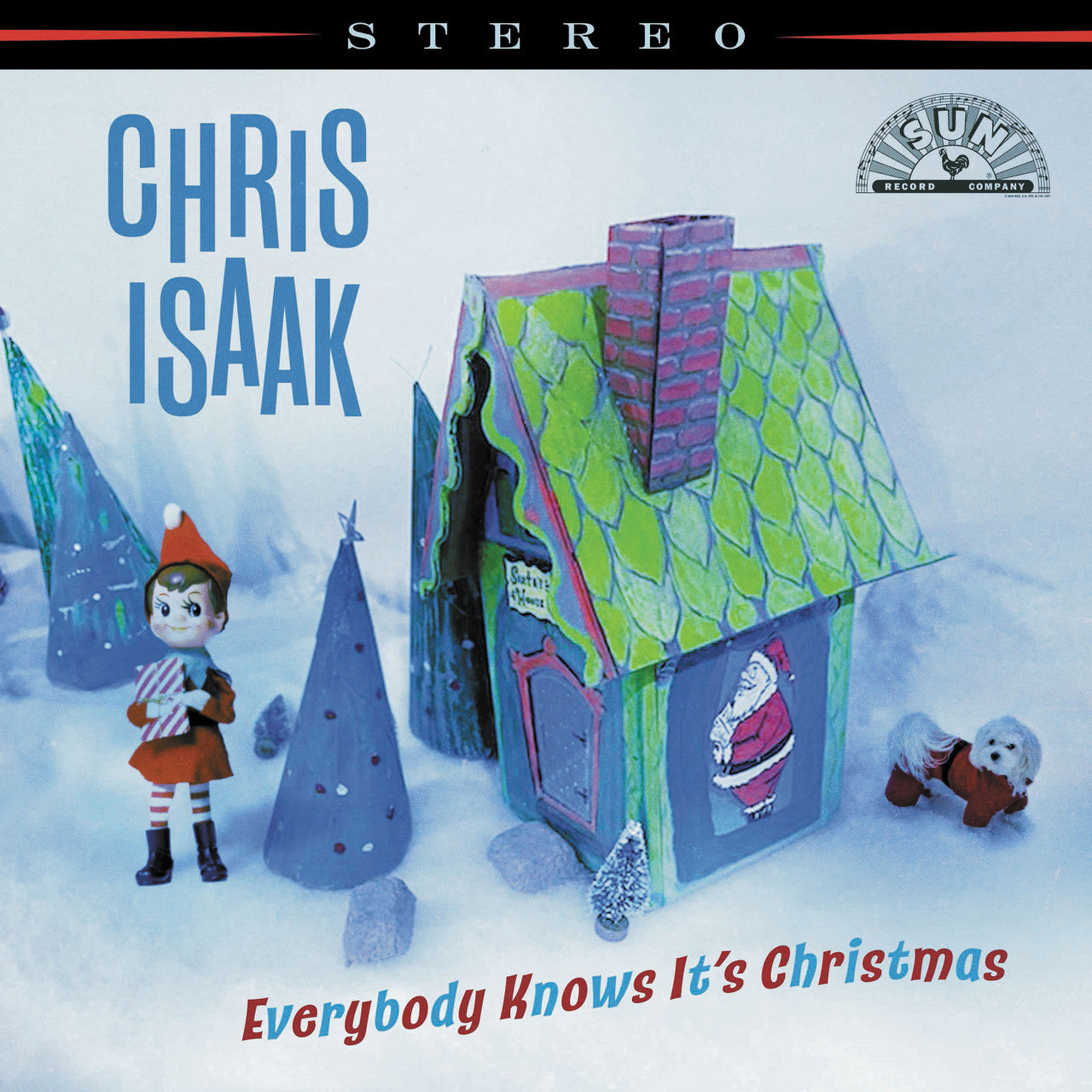 Chris Isaak - Everybody Knows It's Christmas [Candy Floss LP] Vinyl Record