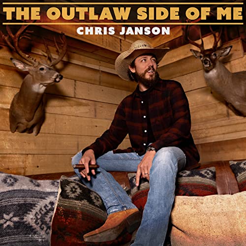 Chris Janson - The Outlaw Side Of Me [Neon Orange 2 LP] Vinyl Record