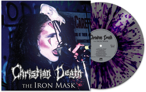 CHRISTIAN DEATH - The Iron Mask [Silver/Purple Splatter] [Vinyl] Vinyl Record