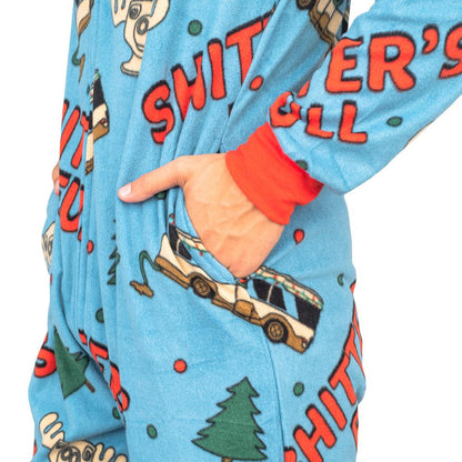 Christmas Vacation Bathroom's Full Pajama Jumpsuit
