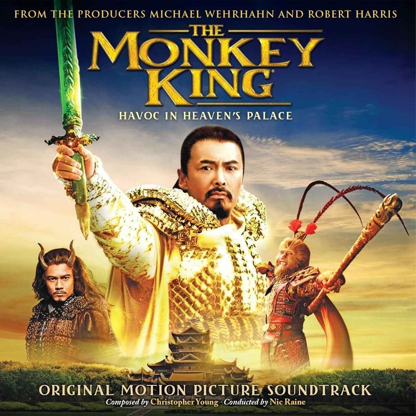 Christopher Young - The Monkey King: Havoc In Heaven'S Palace (Original Soundtrack) [Gold Vinyl] [2LP] [Vinyl] Vinyl Record