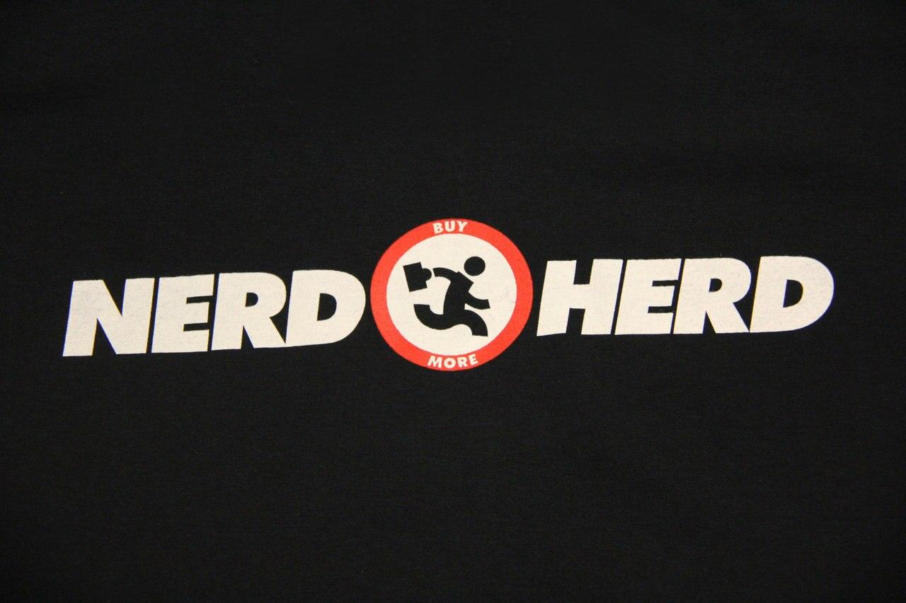 Chuck Nerd Herd Logo T-Shirt