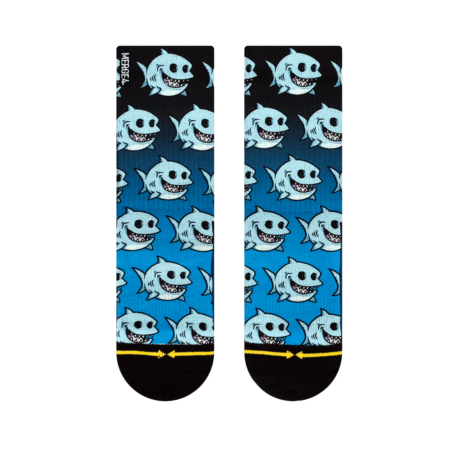 Chump Magic Fat Shark Youth Crew Socks