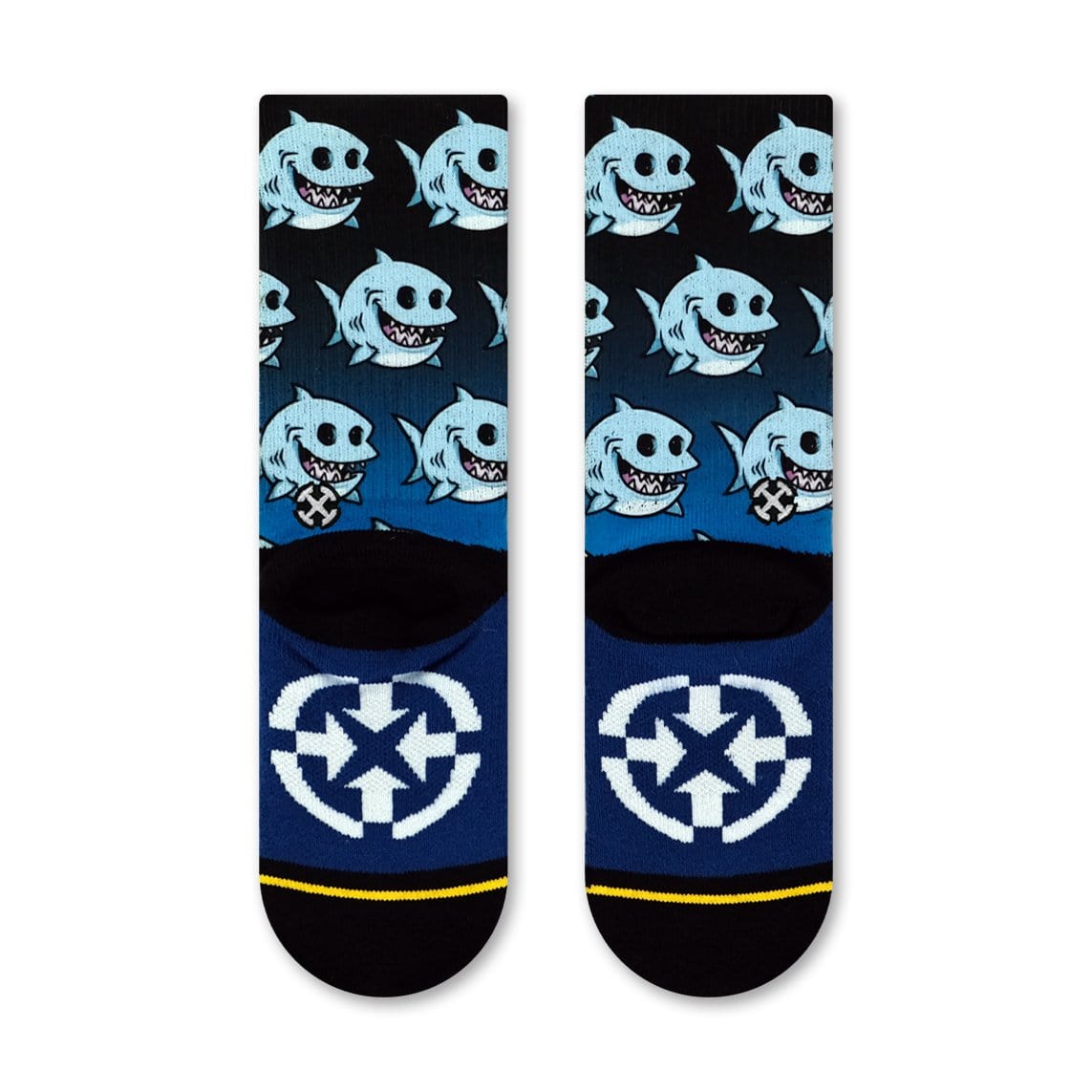 Chump Magic Fat Shark Youth Crew Socks
