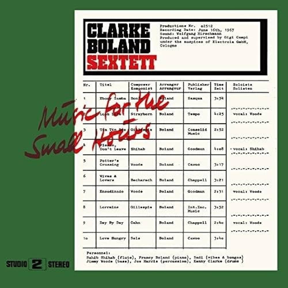 Music For The Small Hours Vinyl Record