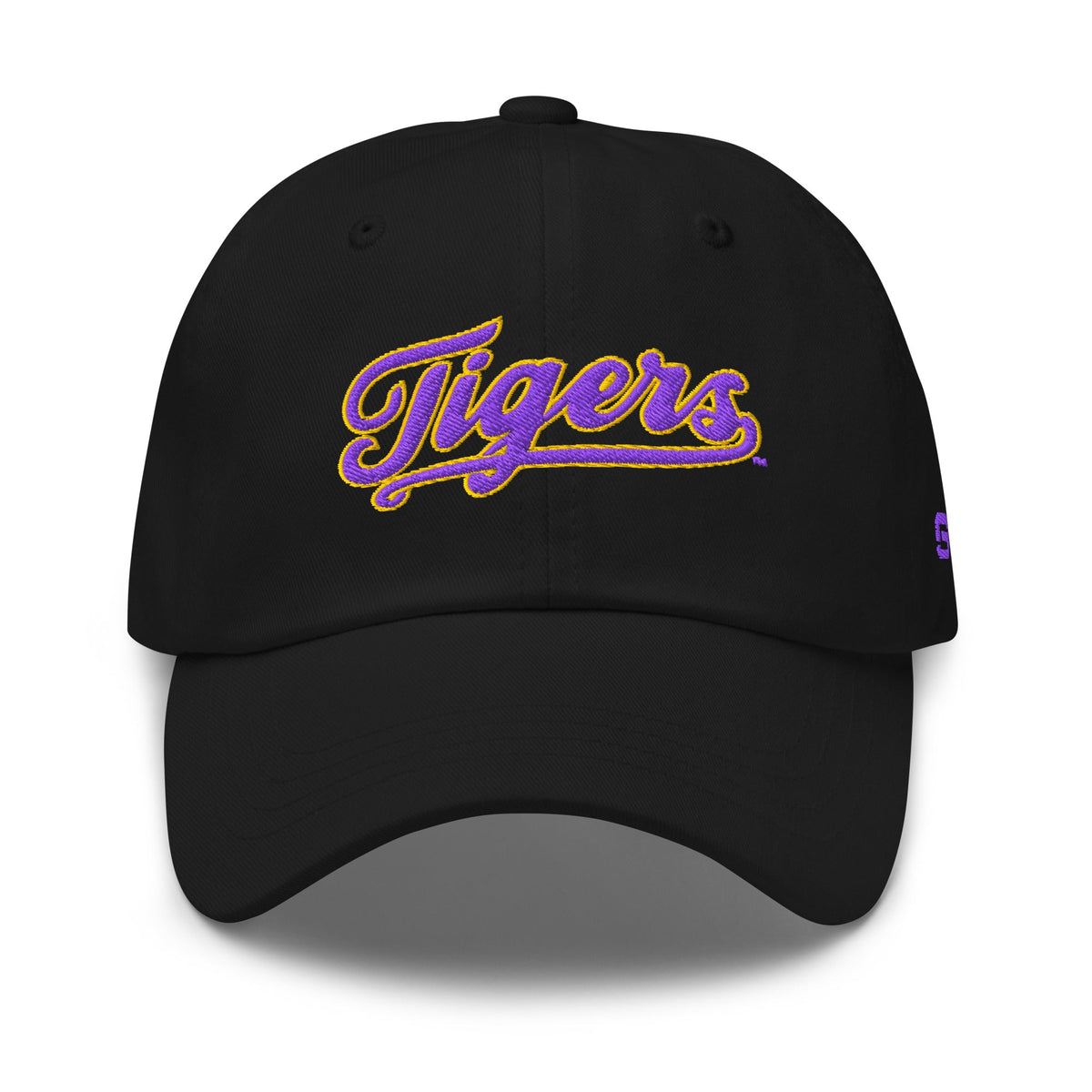 LSU Baseball Tigers Script Dad Hat