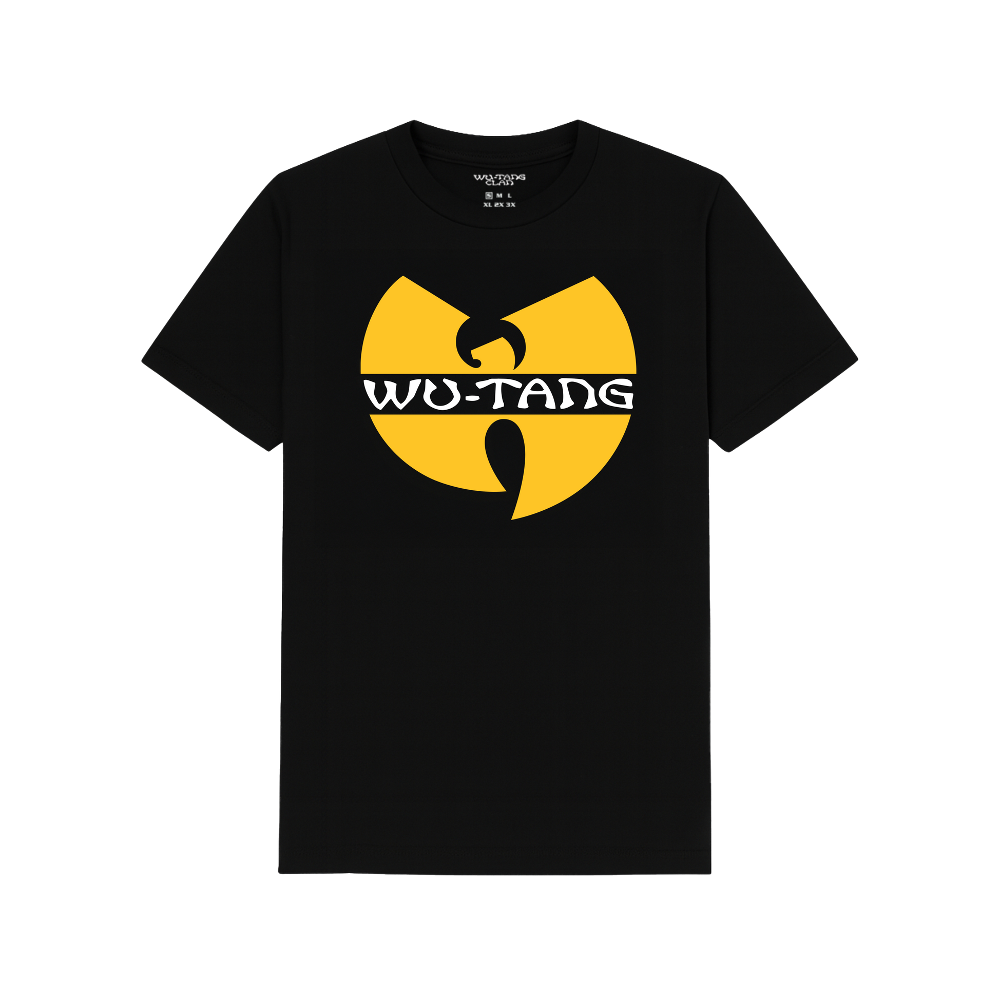Wu-Tang Clan Classic Wu Logo Kids T Shirt Black Officially Licensed