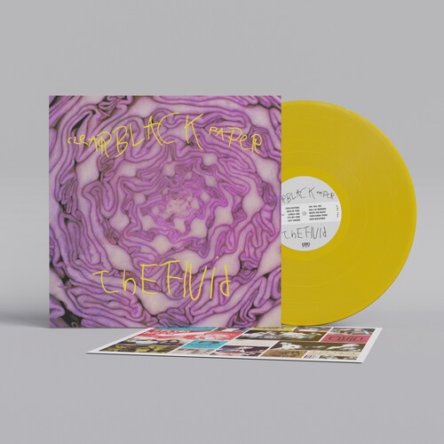 The Fluid - Clear Black Paper (Yellow) Vinyl Record